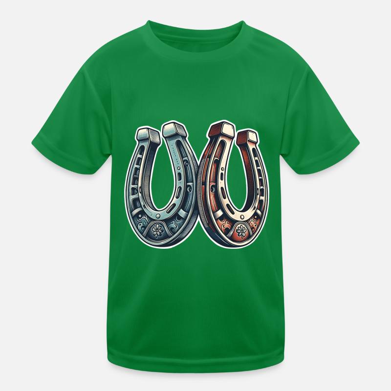 Fer à cheval T-shirt sport Enfant