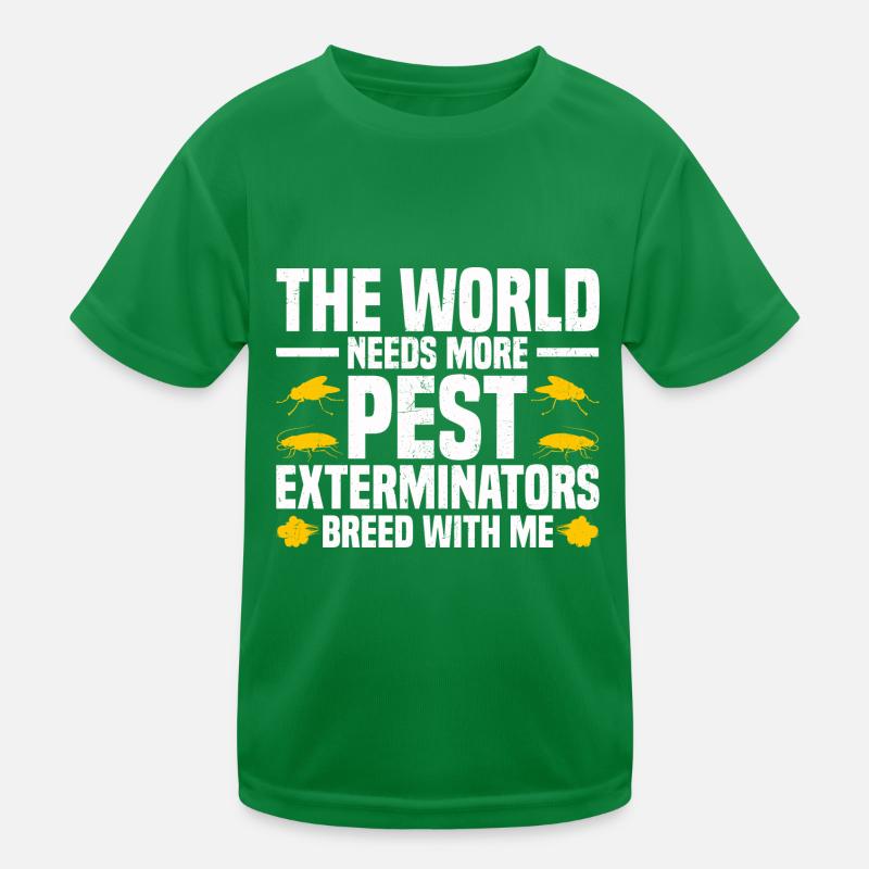 Pest Control Kinder Funktions-T-Shirt
