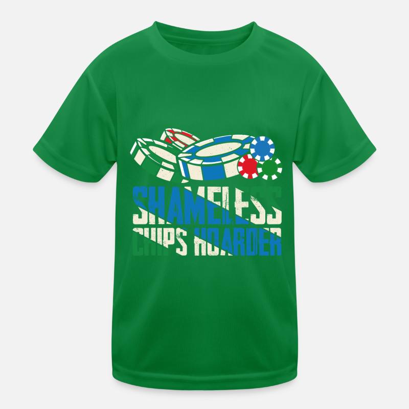 Poker player Kids Functional T-Shirt