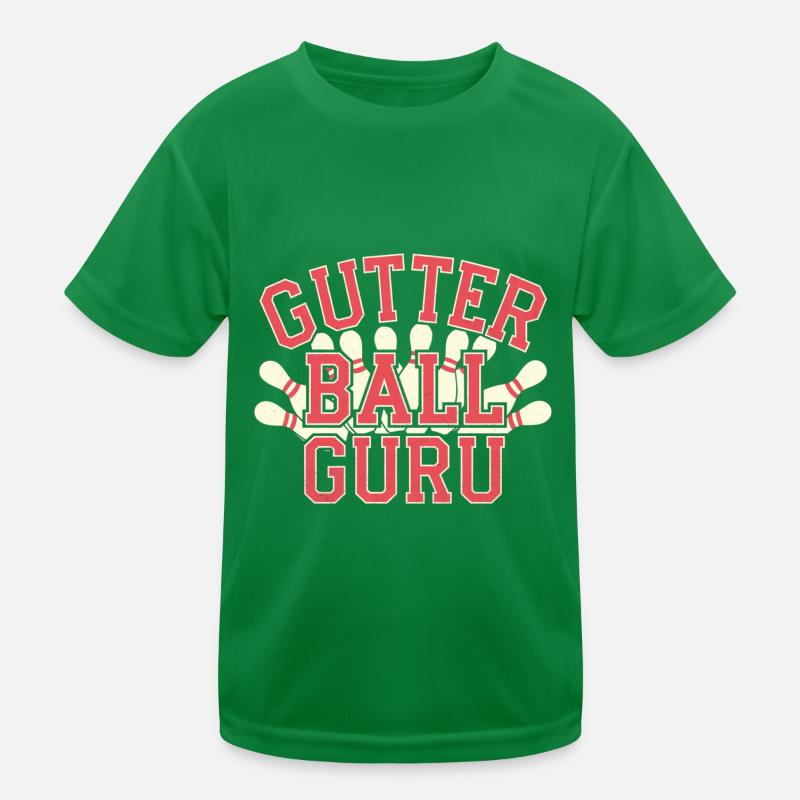 Gutter Ball Guru 14 Kinder Funktions-T-Shirt