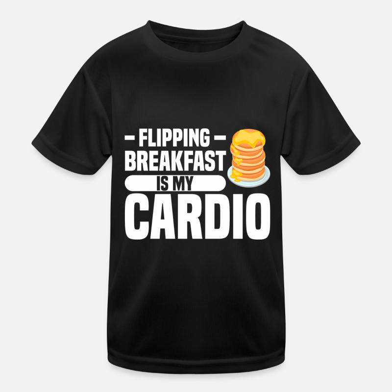 Eierkuchen Kinder Funktions-T-Shirt