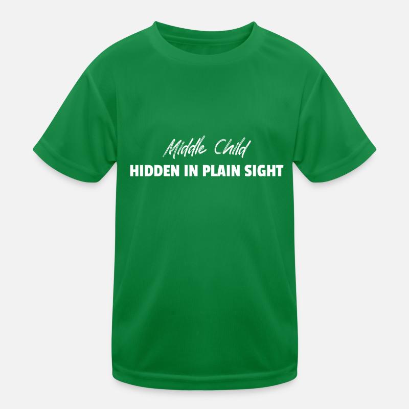 Middle Child - Hidden in Plain Sight Kids Functional T-Shirt