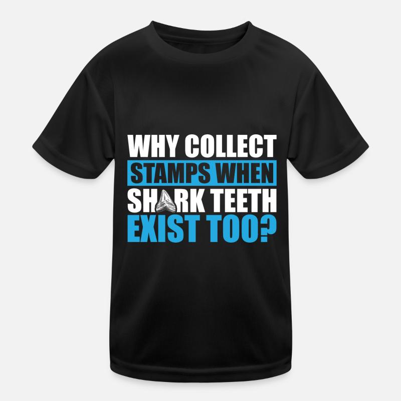 Shark tooth Kids Functional T-Shirt