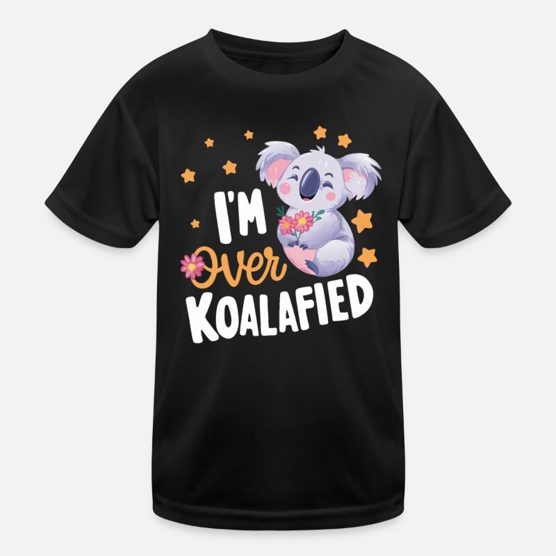Koala Koalas Koalabär Tier Kinder Funktions-T-Shirt
