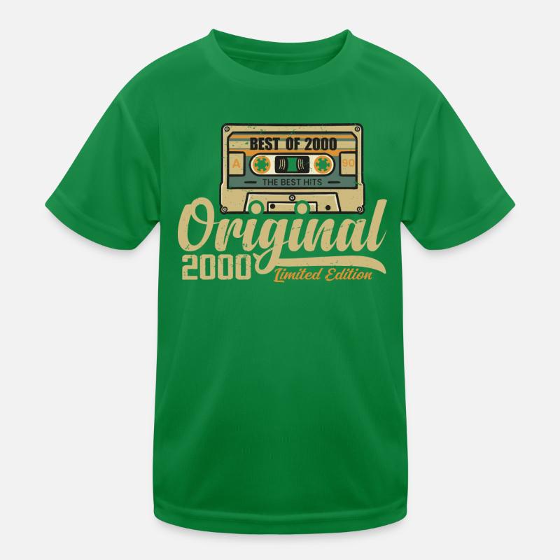 Original 2000 Vintage - 2000 Geburtstagsgeschenk Kinder Funktions-T-Shirt