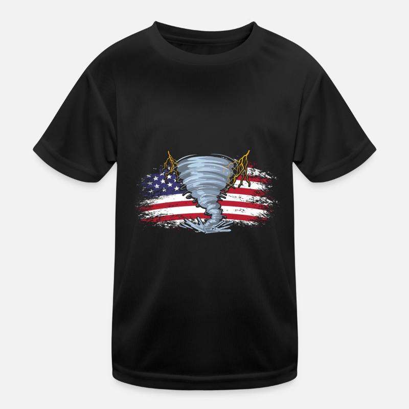 Storm Chaser Kinder Funktions-T-Shirt