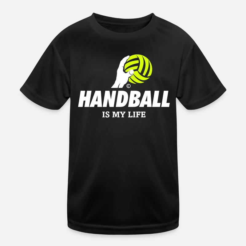 HANDBALL IS MY LIFE Kinder Funktions-T-Shirt