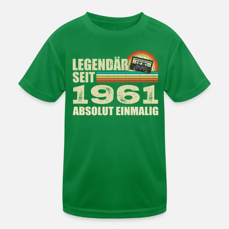 Legendär Seit 1961 - Absolut Einmalig Kinder Funktions-T-Shirt