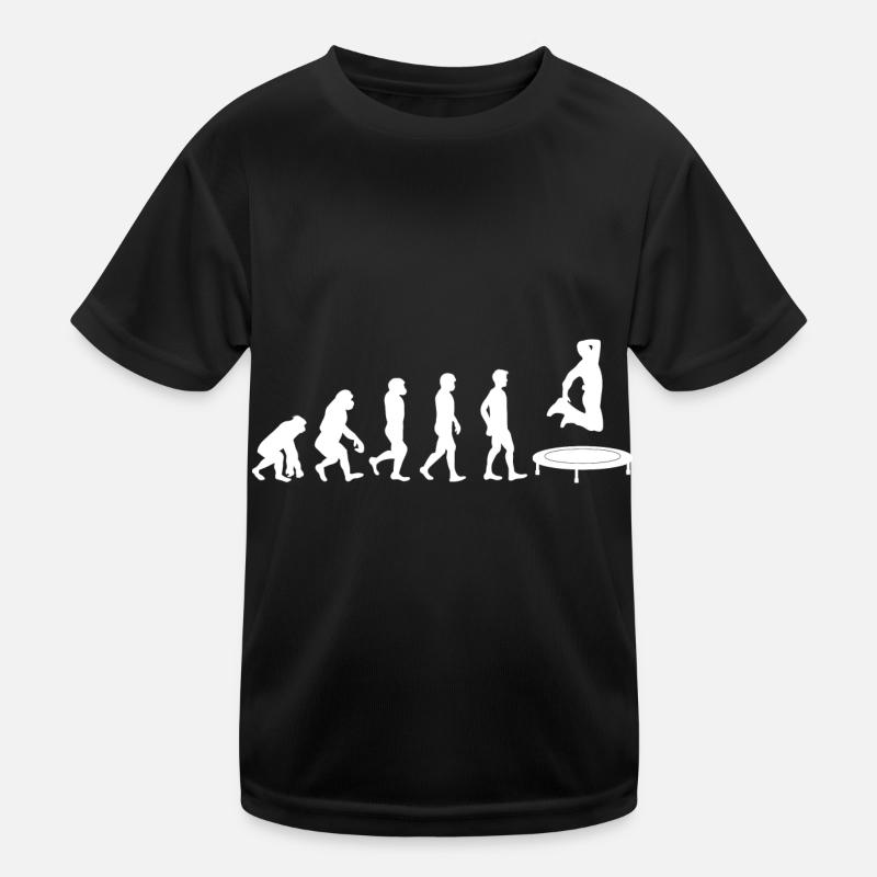 Trampolin Evolution Kinder Funktions-T-Shirt
