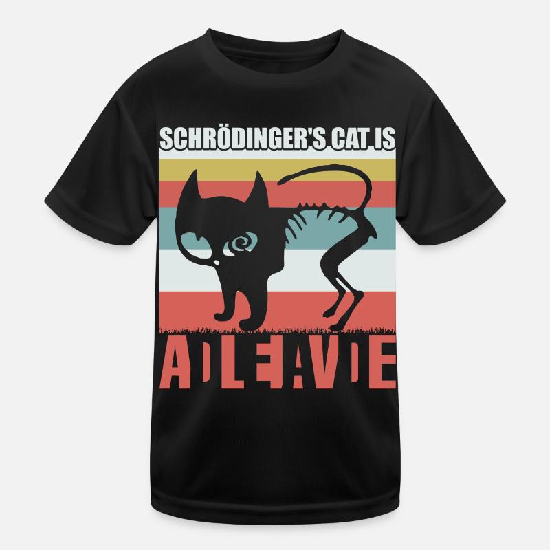 Le chat de Schrödinger est mort T-shirt sport Enfant