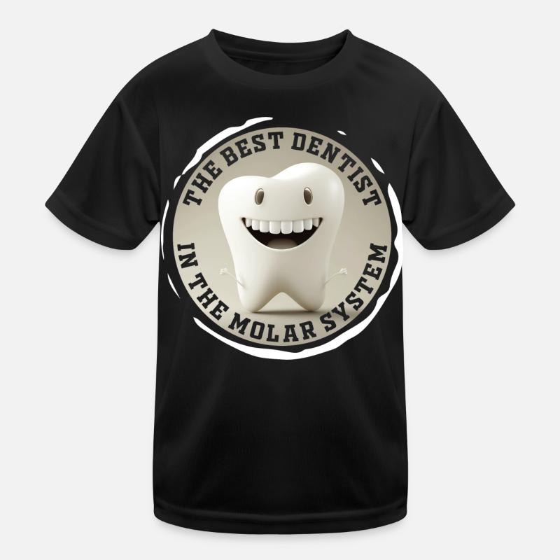 Meilleur dentiste dans le système molaire - bester Zahnarzt T-shirt sport Enfant