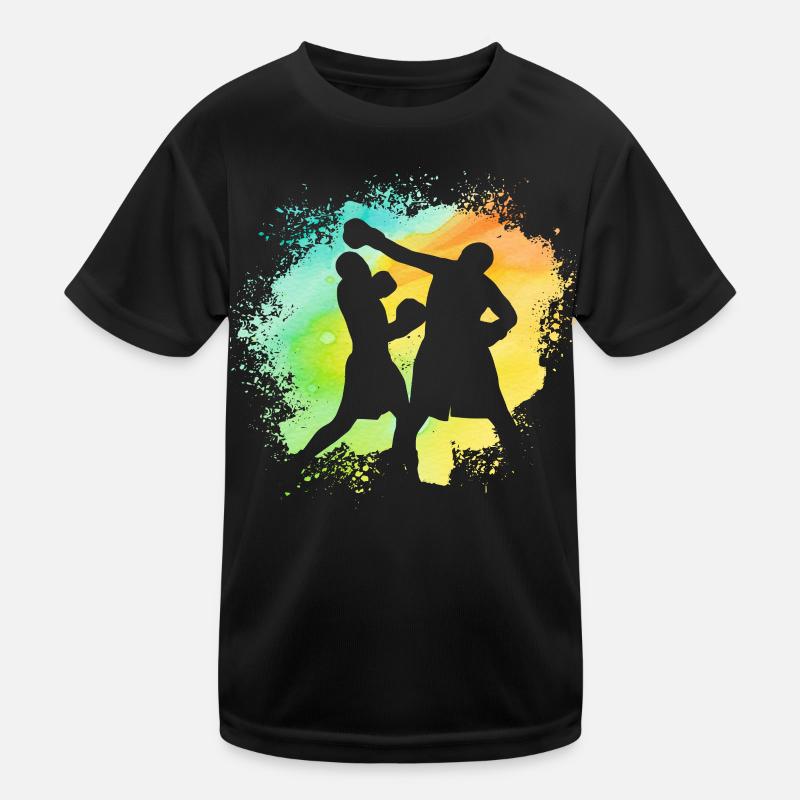 Boxer Retro Boxing Kids Functional T-Shirt