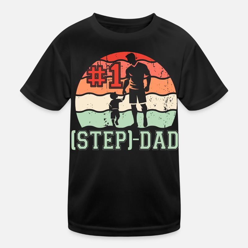 Step Dad Kids Functional T-Shirt