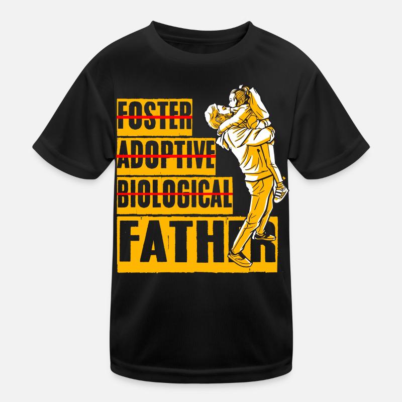 Vater und Tochter Kinder Funktions-T-Shirt