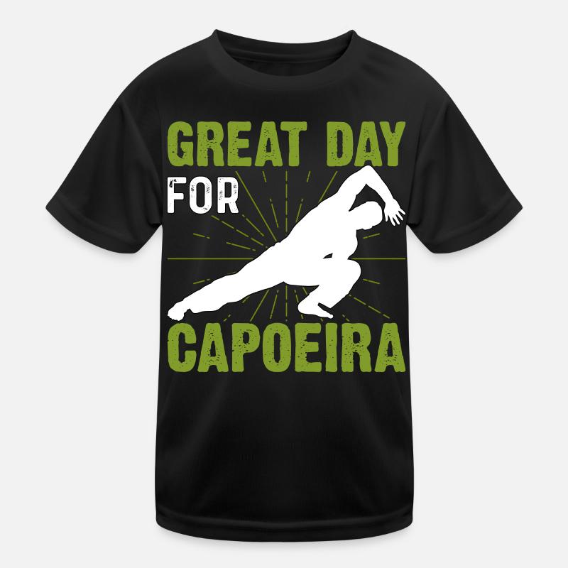 Great Day for Capoeira Kids Functional T-Shirt