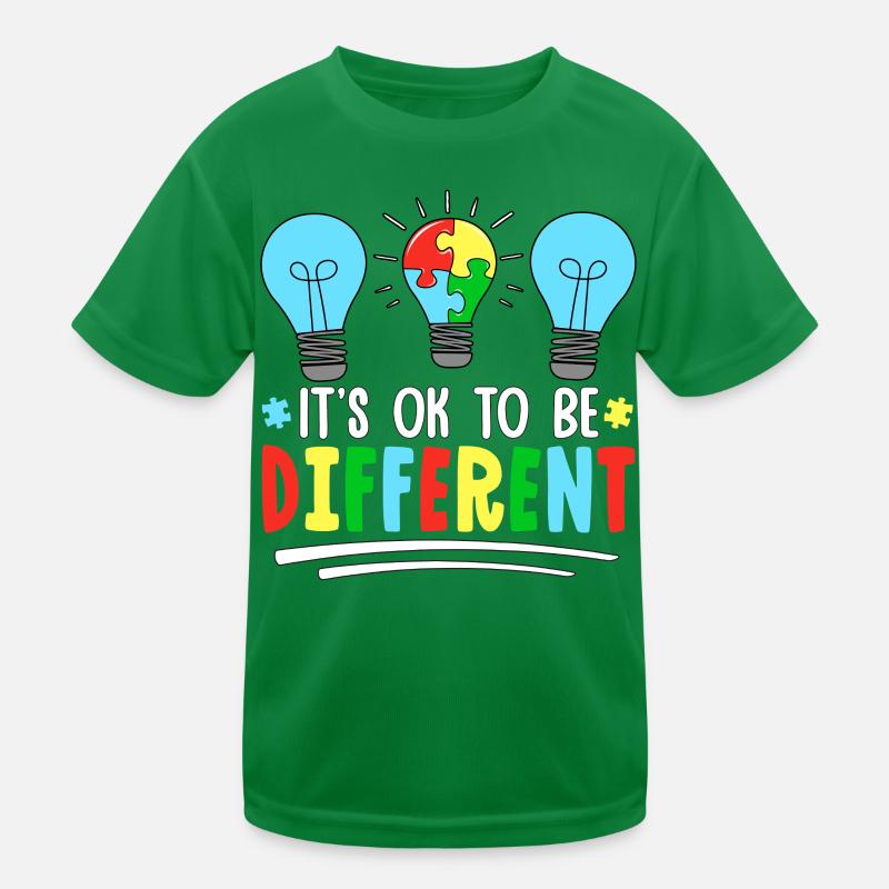 C’est normal d’être différent T-shirt sport Enfant