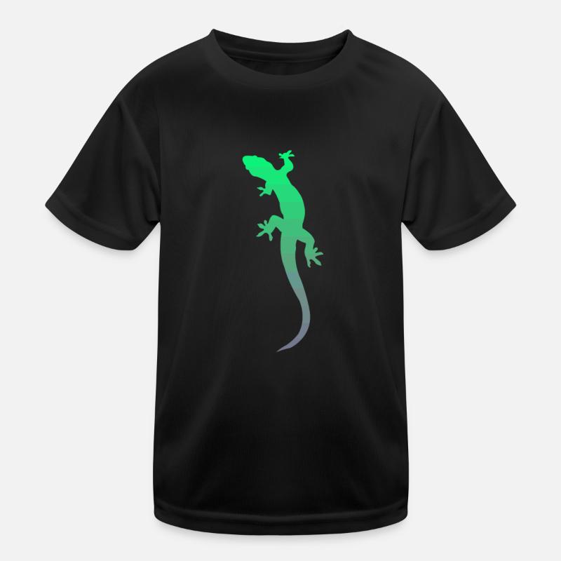 Gecko Salamander Echse Kinder Funktions-T-Shirt