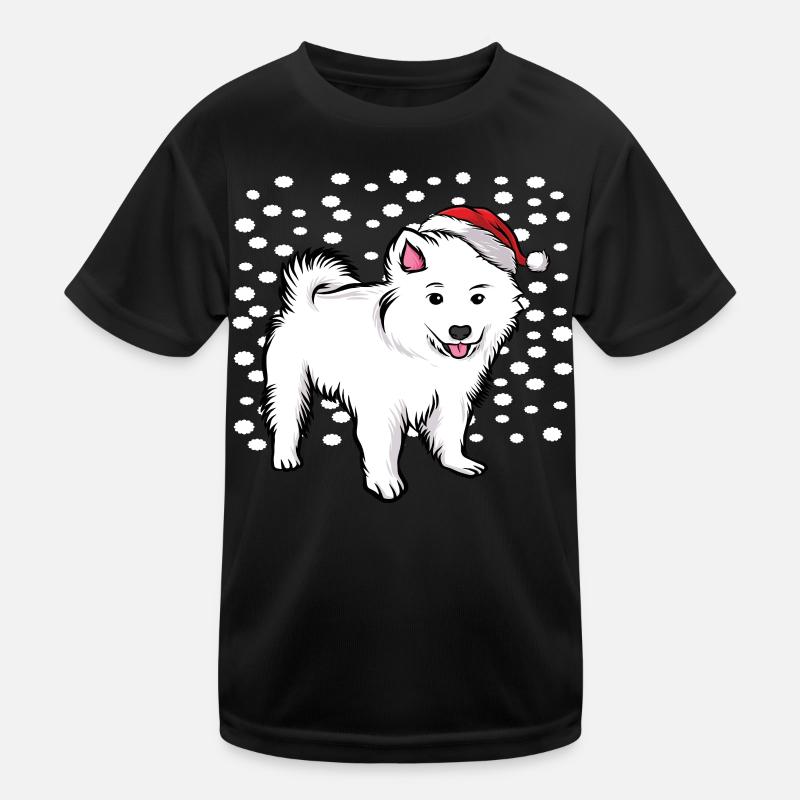 WEIHNACHTS HUND Kinder Funktions-T-Shirt