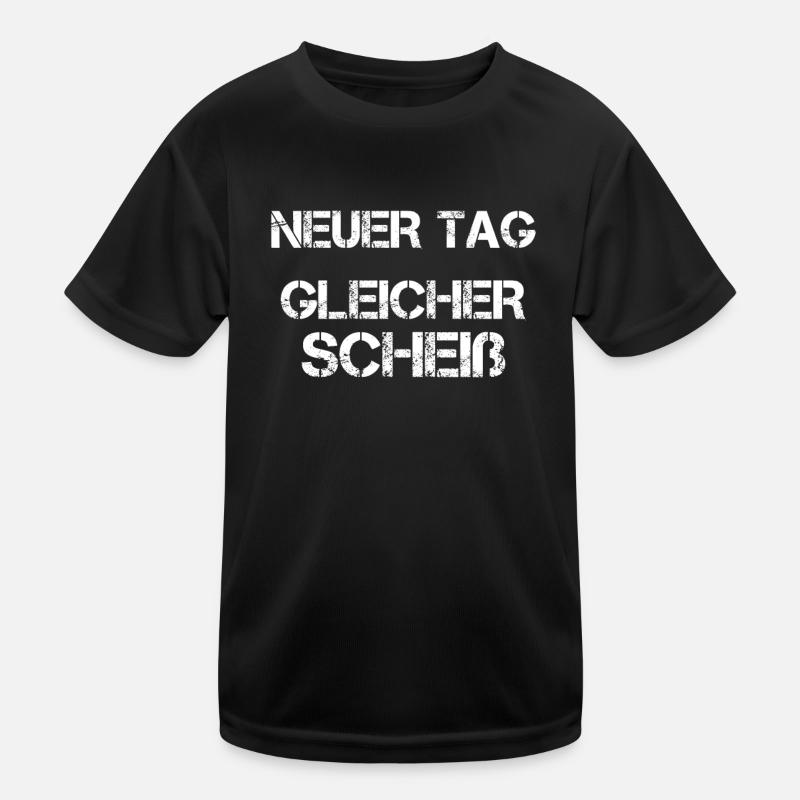 Spruch Arbeit Kinder Funktions-T-Shirt