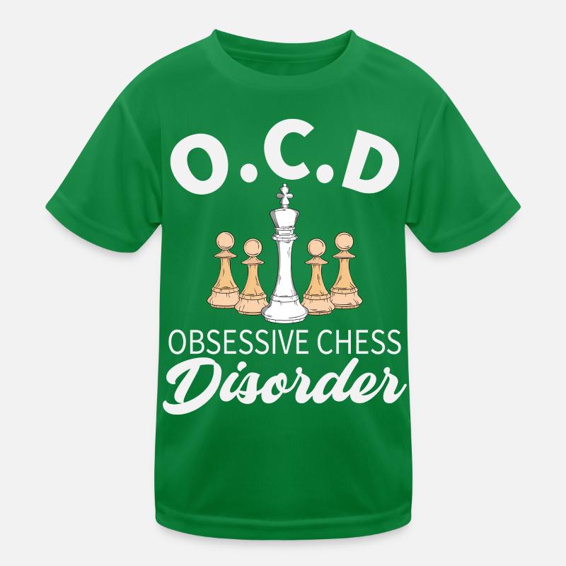 Schach Kinder Funktions-T-Shirt