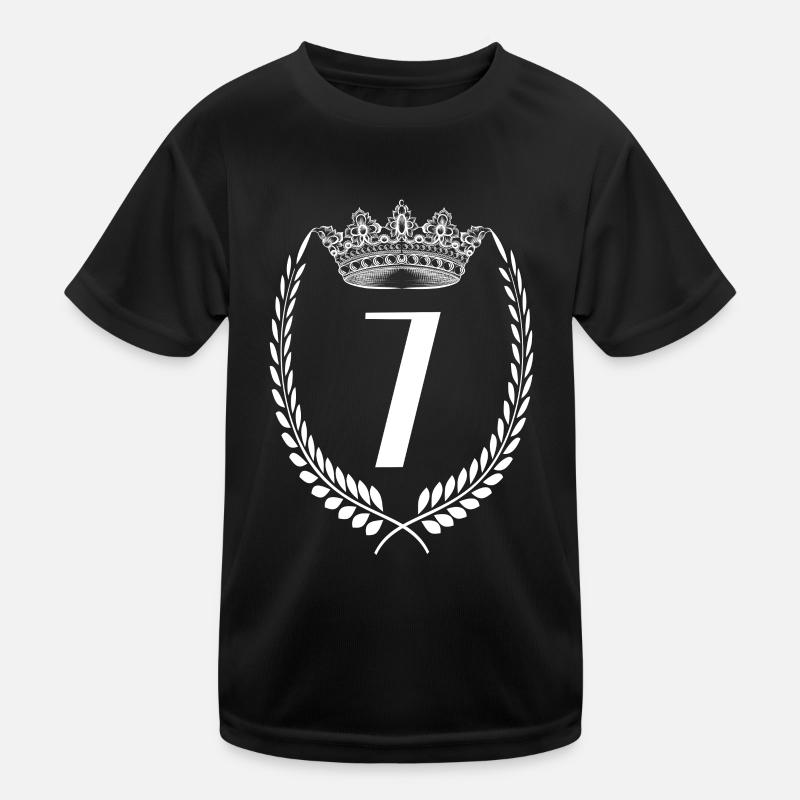 7ème anniversaire Numéro anniversaire 7 T-shirt sport Enfant