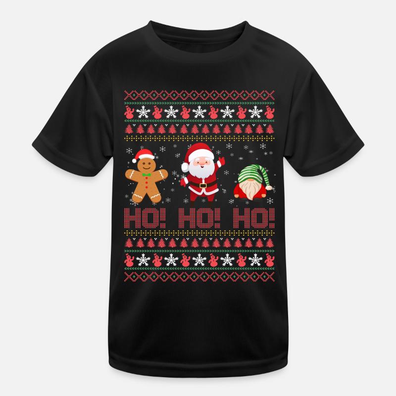 Drôle Laid Noël T-shirt sport Enfant