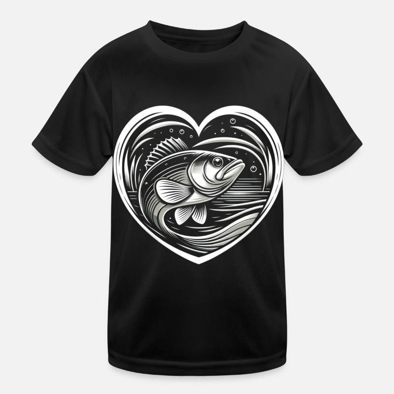 Poisson bar T-shirt sport Enfant