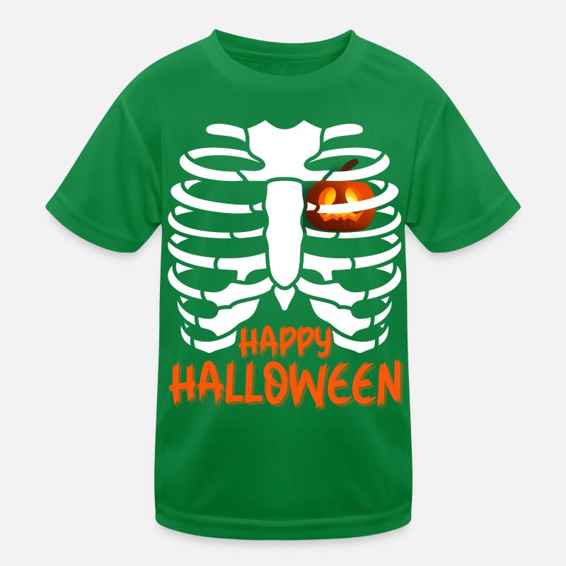 Happy Halloween Kids Functional T-Shirt