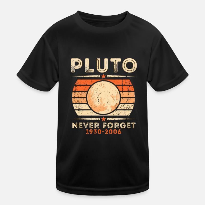 Pluto Retro Andenken Kinder Funktions-T-Shirt