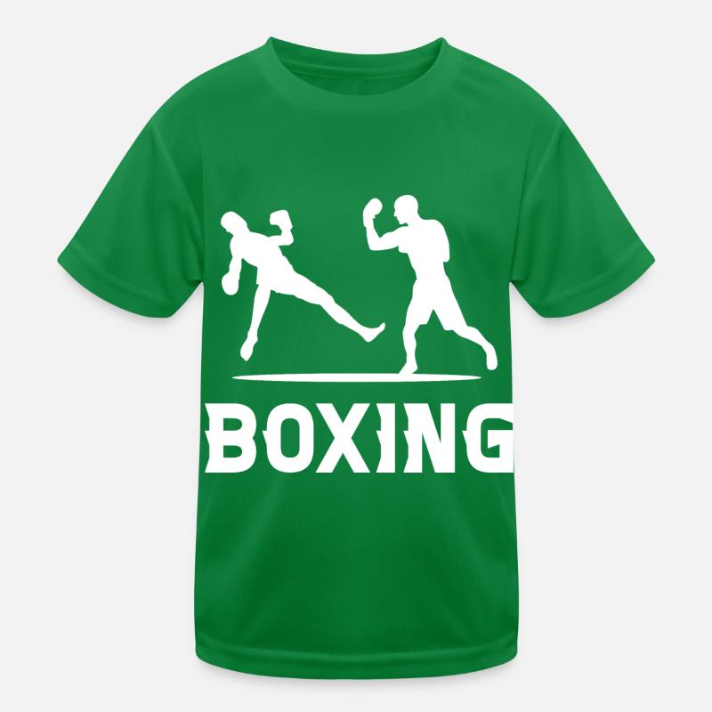 Boxen Kinder Funktions-T-Shirt