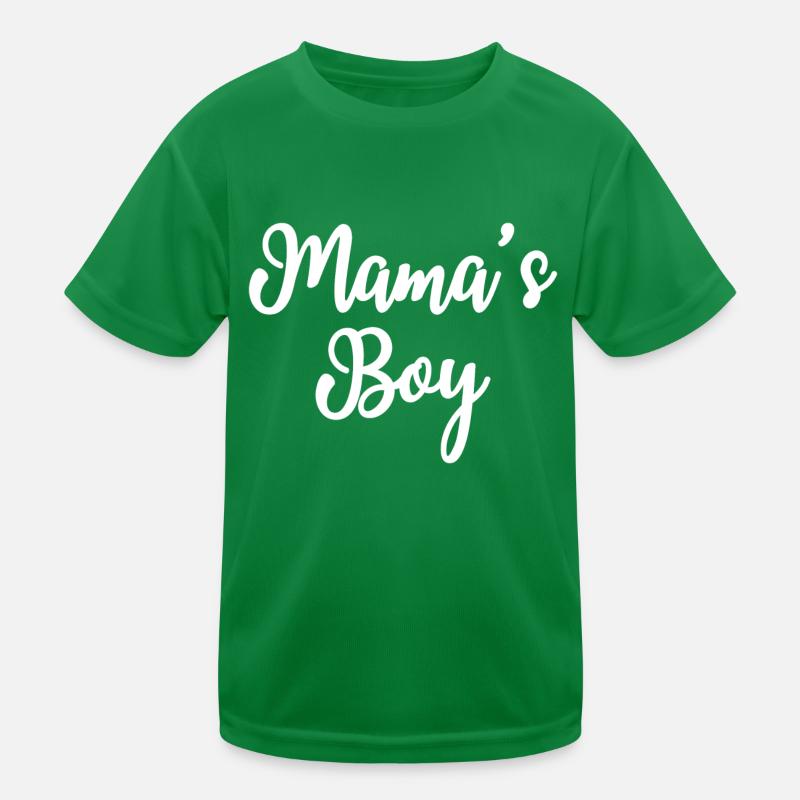 Mama's Boy Kinder Funktions-T-Shirt