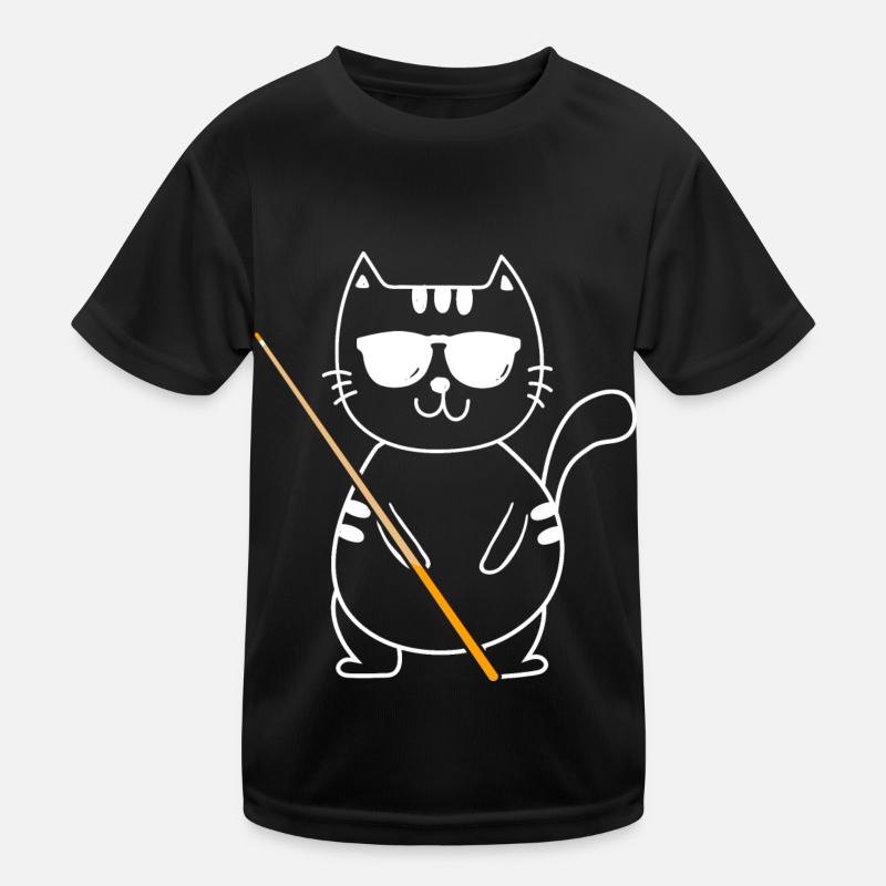 Billiards 8-ball Kids Functional T-Shirt
