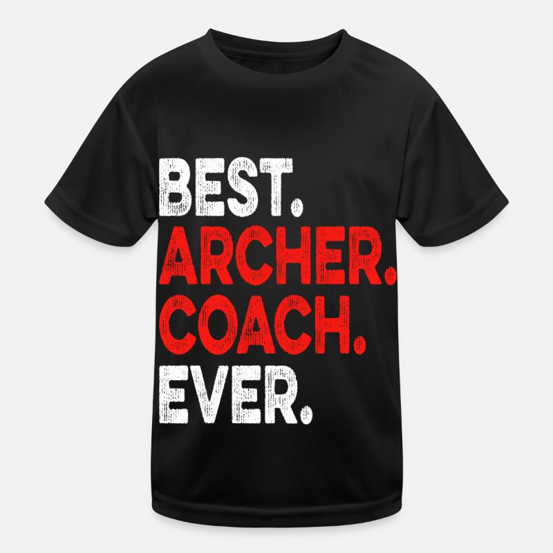 Archer Archery Arrow Archery Archery Kids Functional T-Shirt