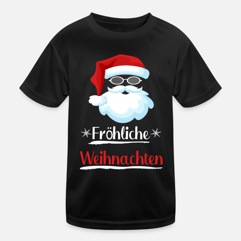 Witziger Santa Kinder Funktions-T-Shirt