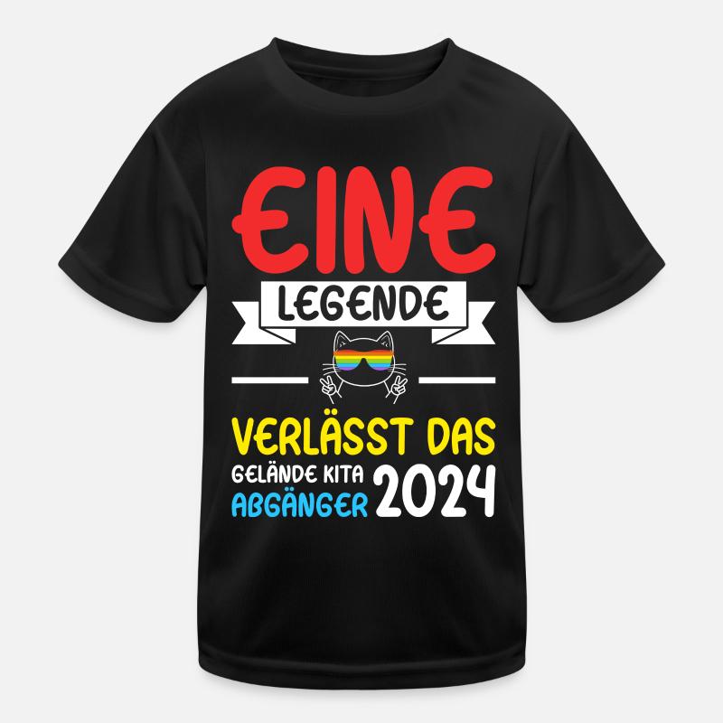 Une légende quitte le site Kita Absolvent T-shirt sport Enfant