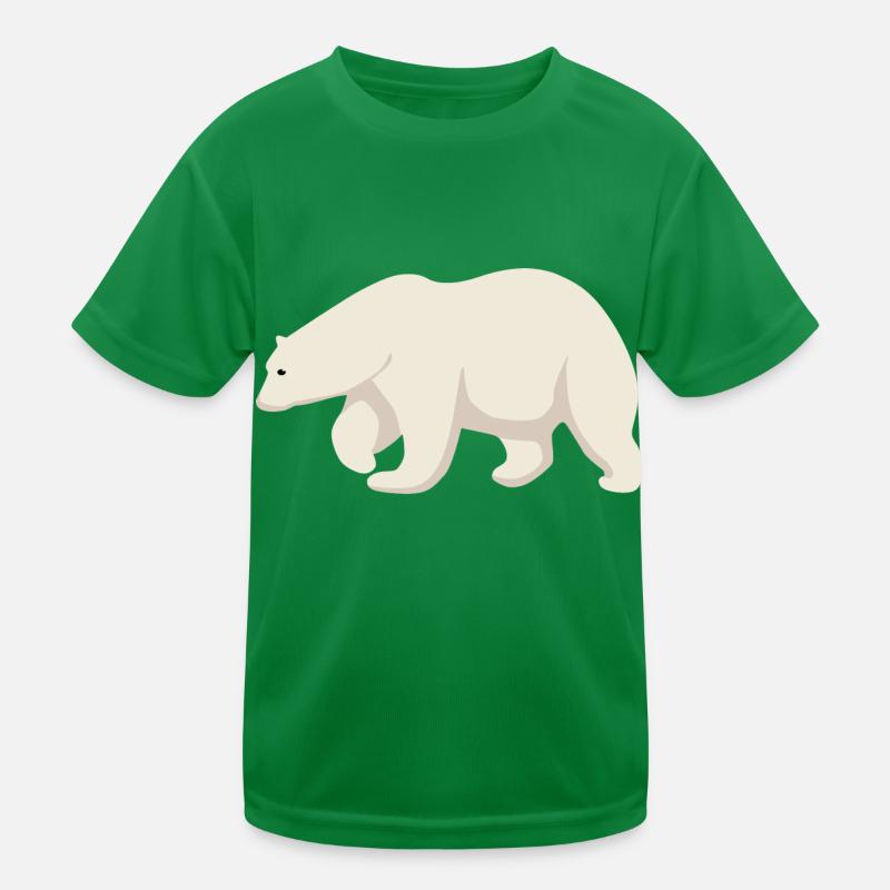 Ours polaire T-shirt sport Enfant