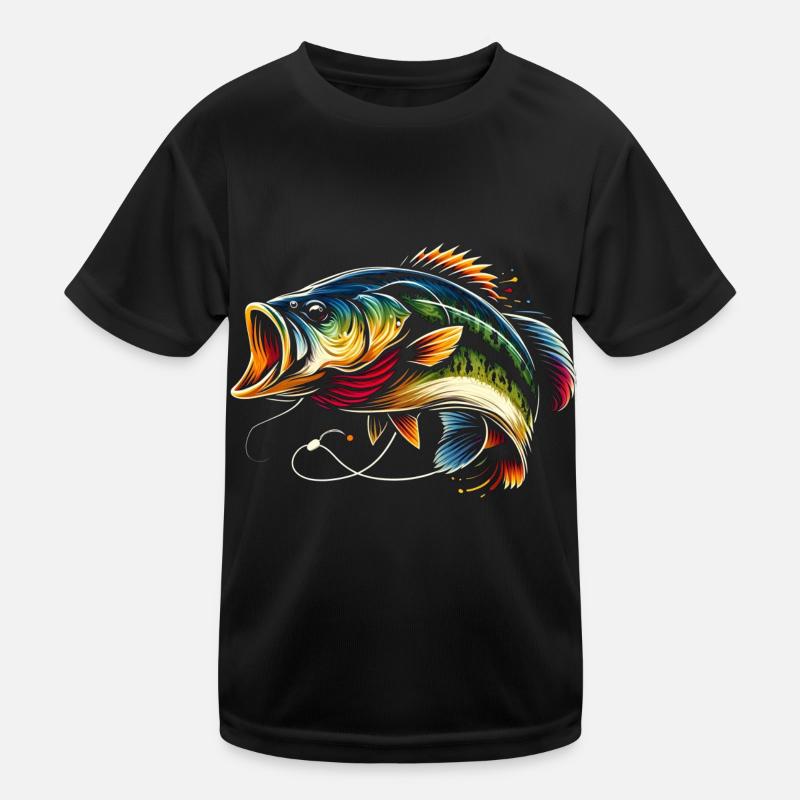 Poisson bar T-shirt sport Enfant