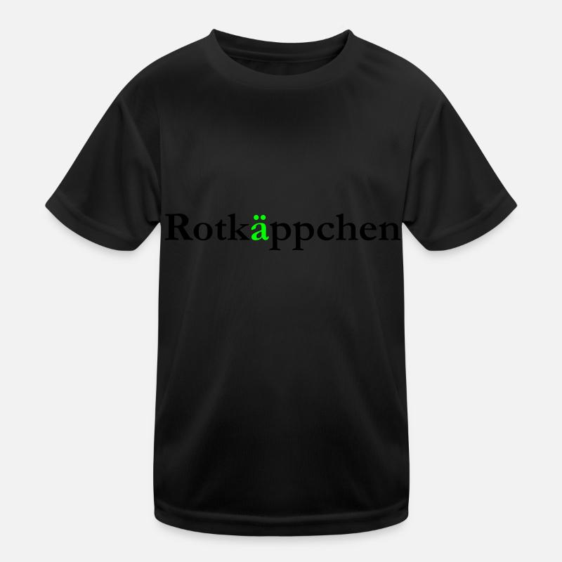 Rotkäppchen Kinder Funktions-T-Shirt