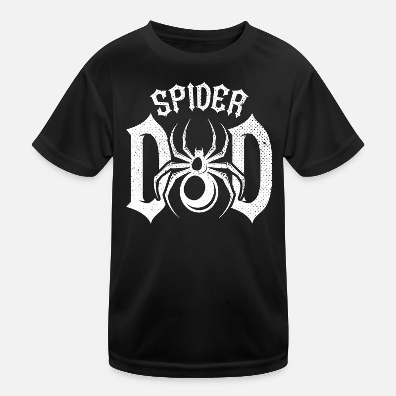Retro Spider Dad Pet Spider Propriétaire T-shirt sport Enfant