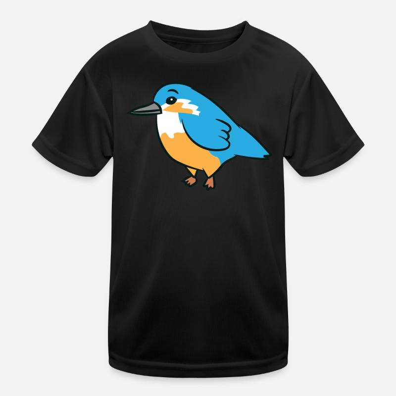 Kingfisher - Illustration Kids Functional T-Shirt