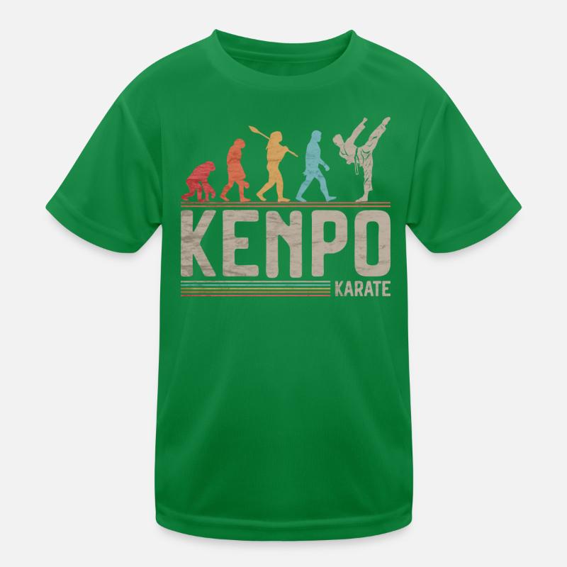 Kenpo Karate Evolution Kampfkünste Evolution Kinder Funktions-T-Shirt