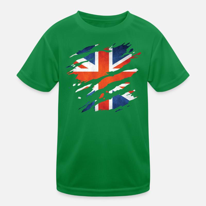 great britain 1 01 Kinder Funktions-T-Shirt