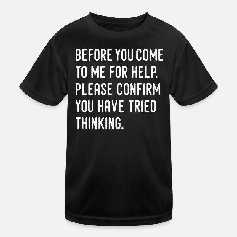 Humor Kinder Funktions-T-Shirt