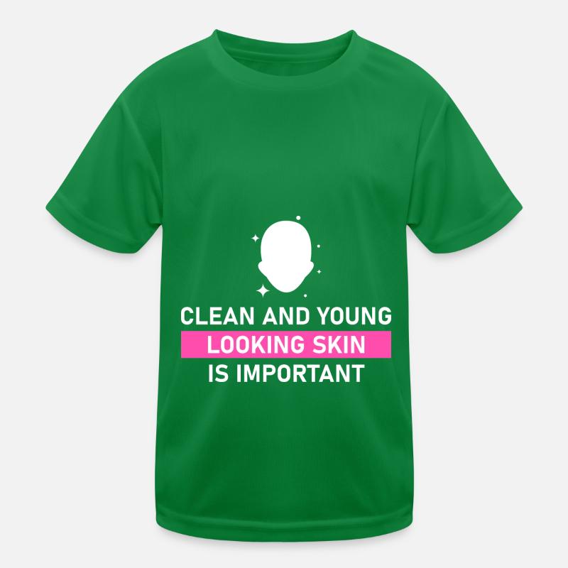 Une peau propre et d’apparence jeune T-shirt sport Enfant
