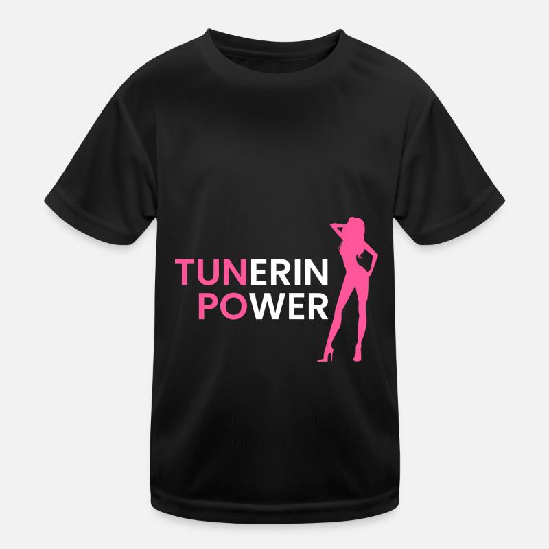 Tunerin Power Kinder Funktions-T-Shirt