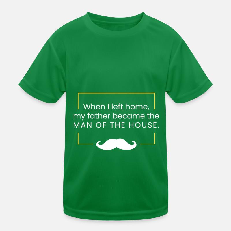 When I left home Kids Functional T-Shirt
