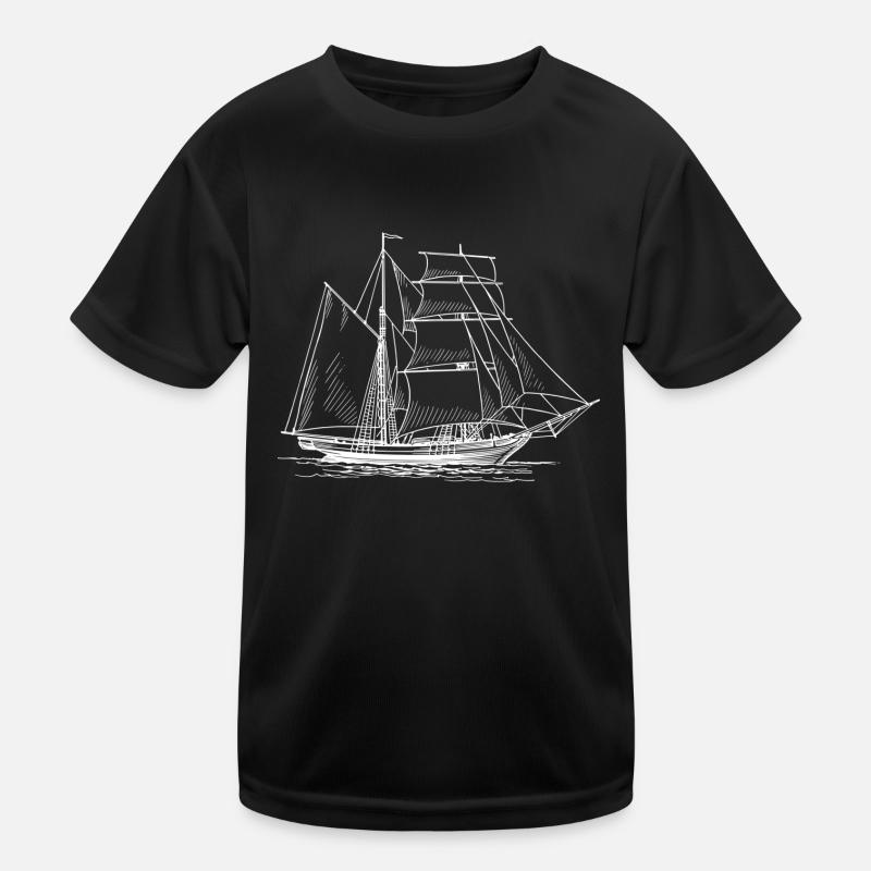 Bateau à voile T-shirt sport Enfant