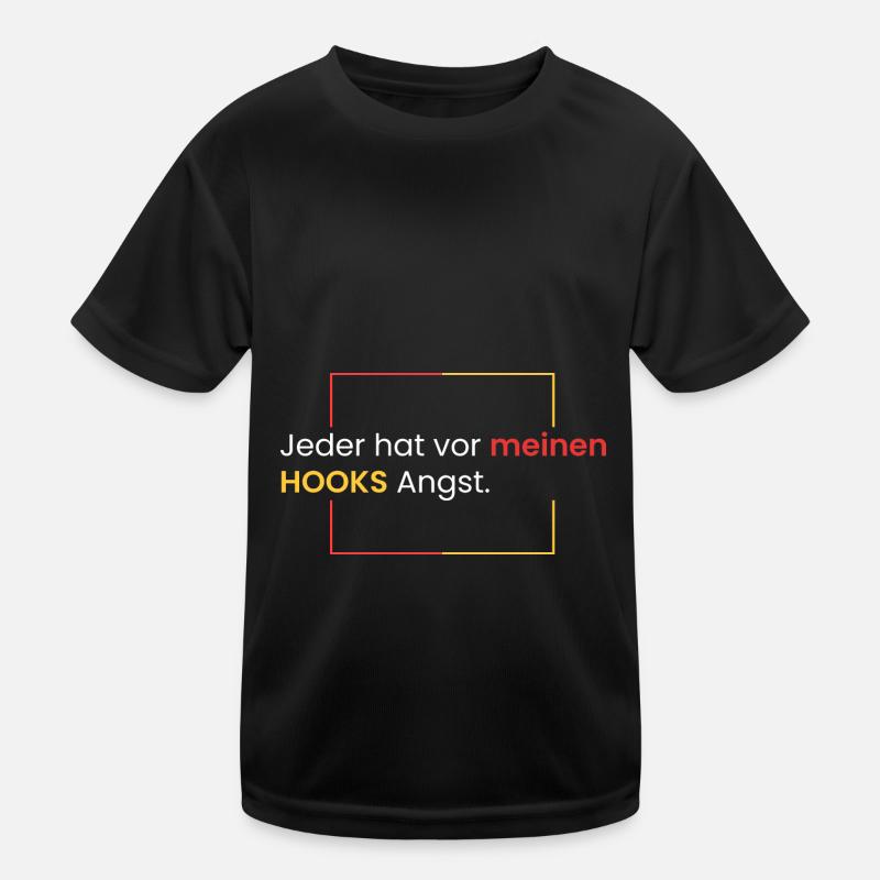 Peur de mes HOOKS T-shirt sport Enfant