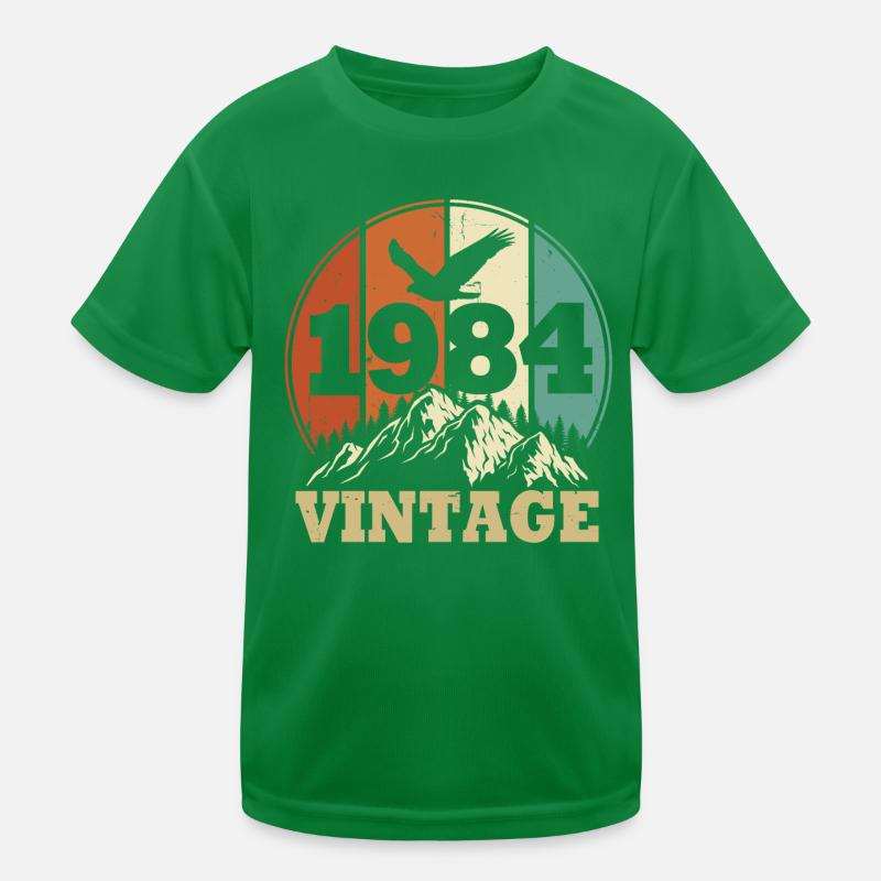 Vintage 1984 T-shirt sport Enfant