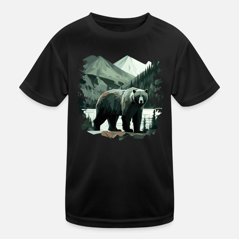 PolyBär Kinder Funktions-T-Shirt